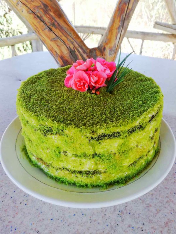 Špinatinis tortas su žėlė gabaliukais