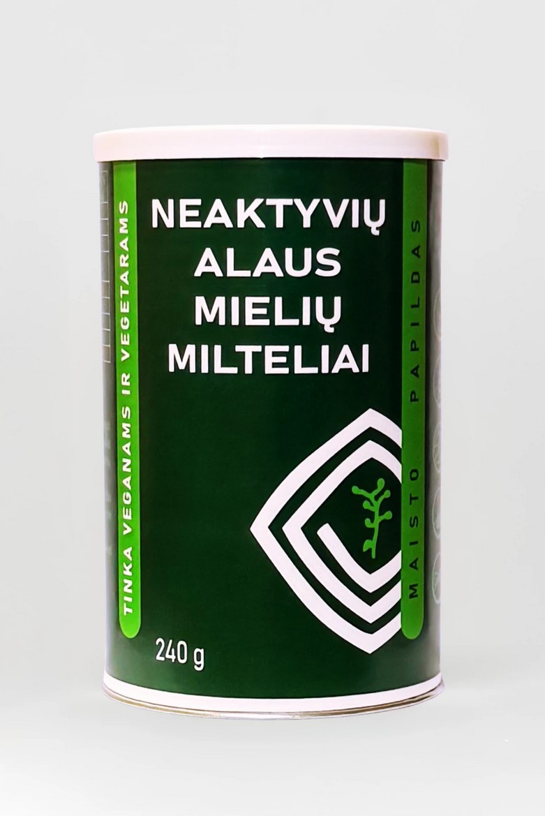 alaus milteliai Neaktyvių alaus mielių dribsniai 240g