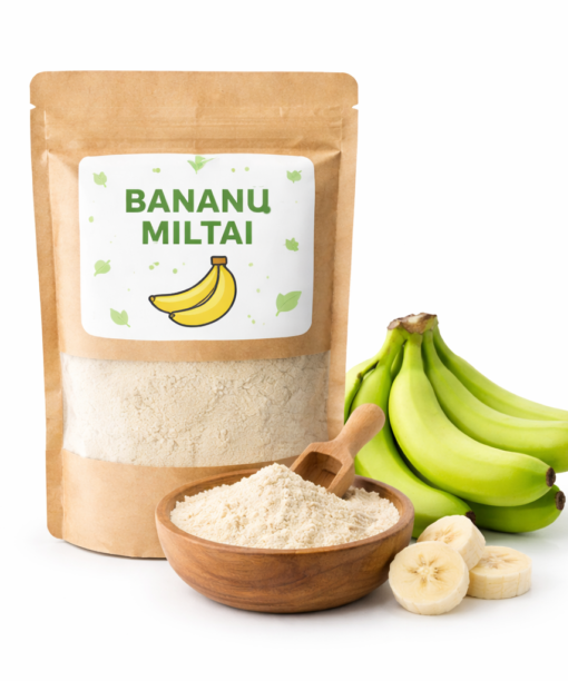 Ekologiški bananų miltai